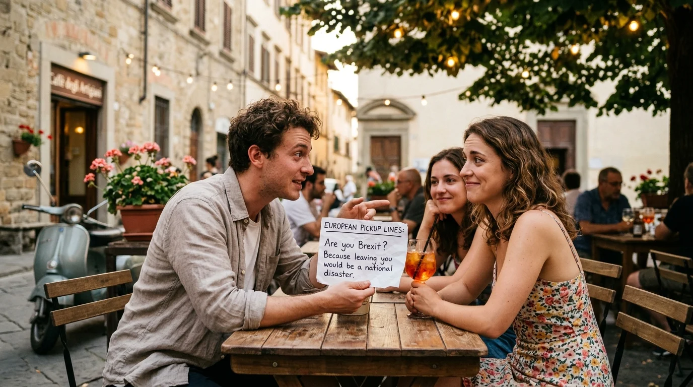 Cute Romantic European Pickup Lines
