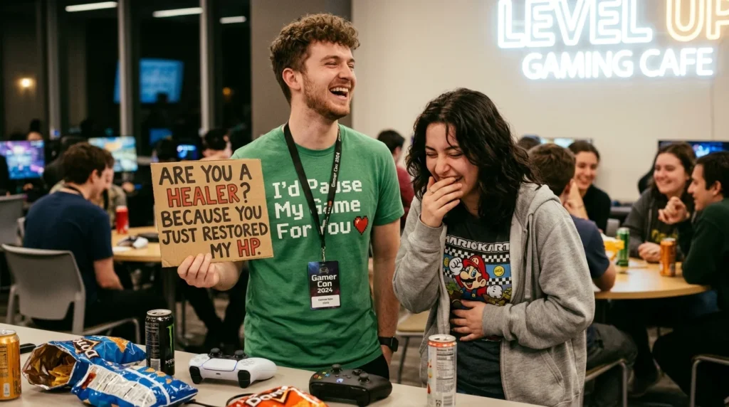 game pickup lines