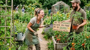 gardening pickup lines