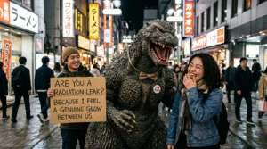 godzilla pickup lines