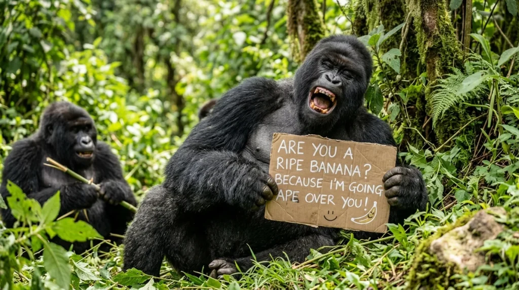 gorilla pickup lines