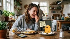 gudetama pickup lines