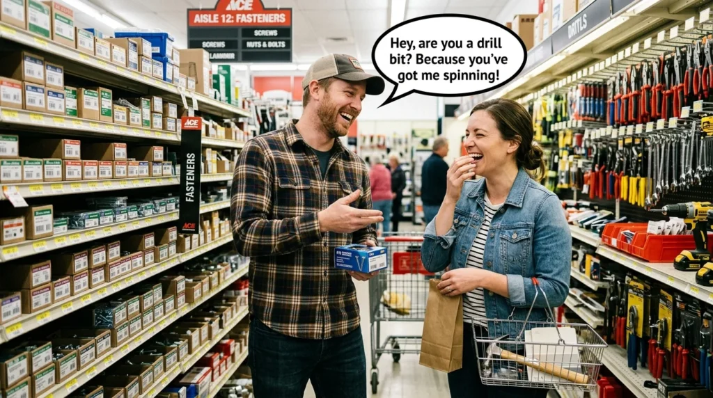 hardware pickup lines