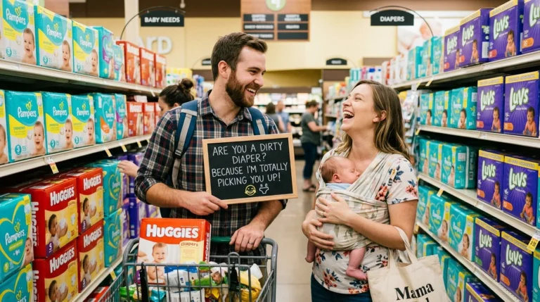 diaper pickup lines