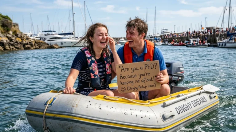 dinghy pickup lines
