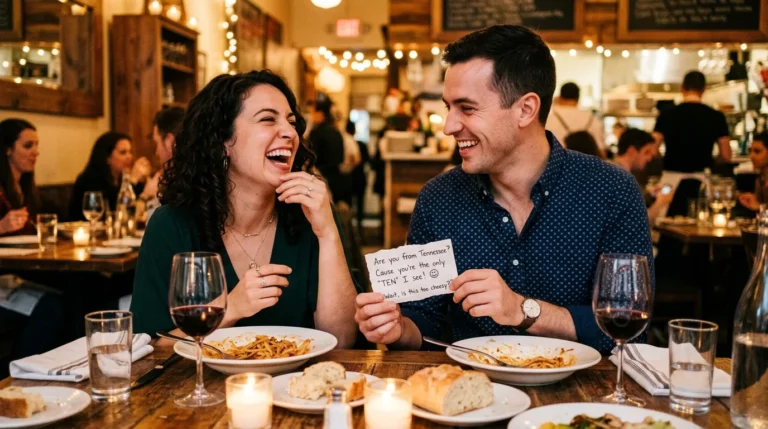 dinner pickup lines