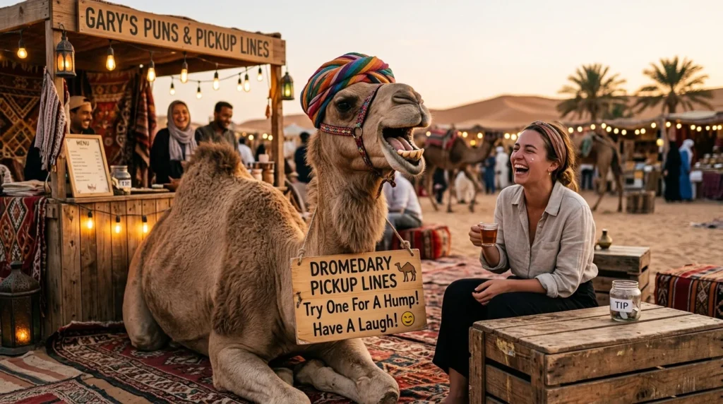 dromedary pickup lines
