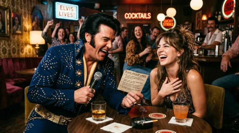 elvis pickup lines