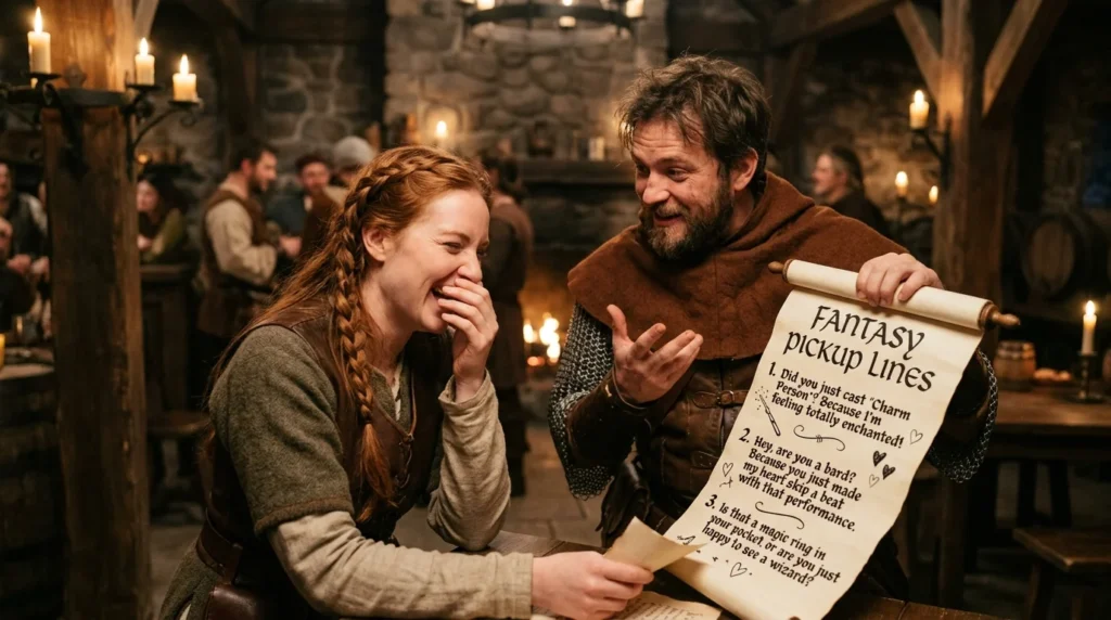 fantasy pickup lines