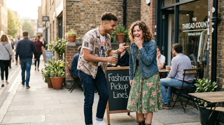 fashion pickup lines