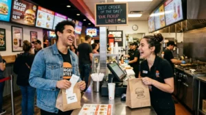 fast food pickup lines