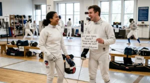 fencing pickup lines